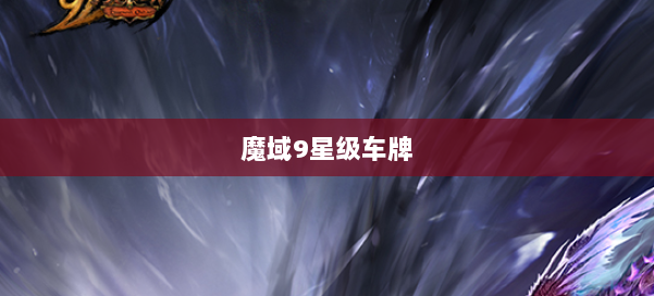 魔域9星级车牌